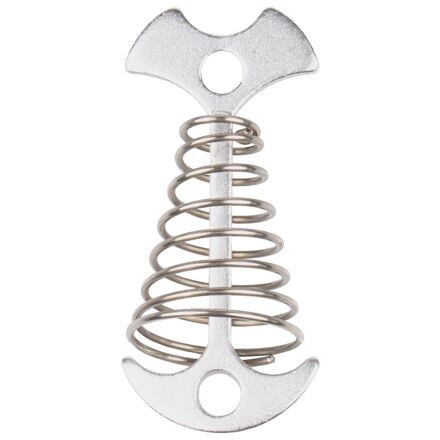 Fish Bone spona stanového lana strieborná