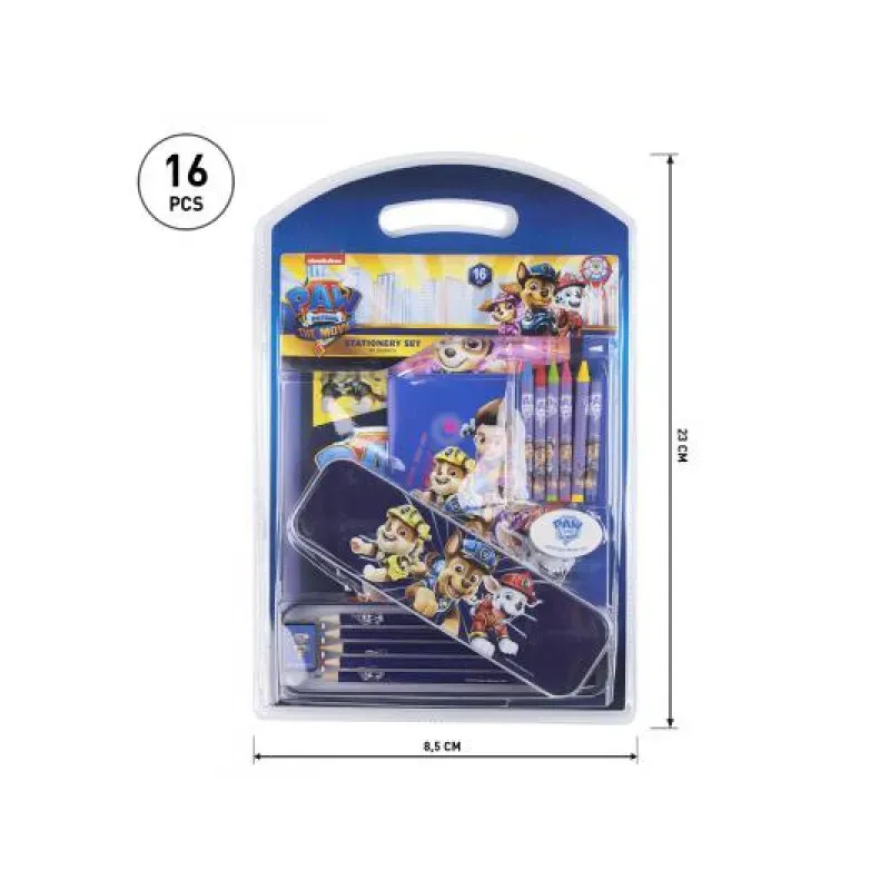 CERDÁ Stationery set  PAW PATROL (notes, puzdro, pastelky, voskovky),  2100003598