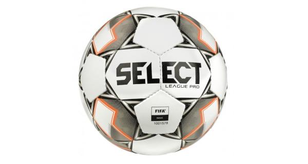 Select FB League Pro futbalová lopta biela-sivá veľ.5