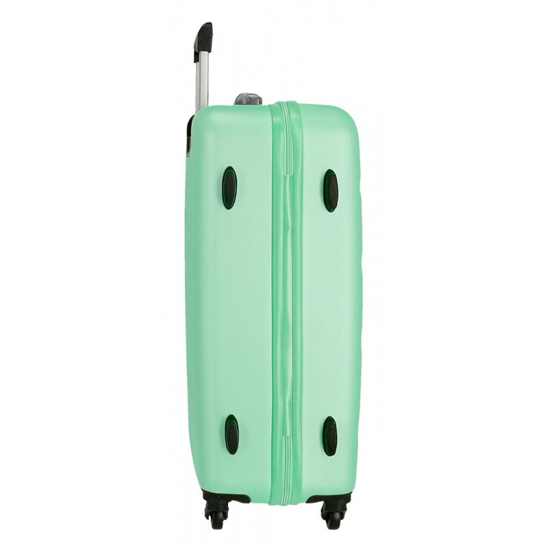 ROLL ROAD Flex Turquesa, ABS Cestovný kufor, 75x52x28cm, 91L, 584936B (large) 3