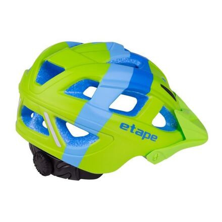Hero detská cyklistická prilba modrá-zelená 3