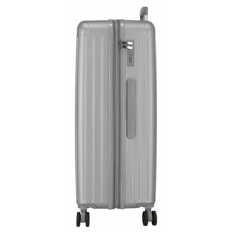 Veľký kufor Movom Timber Silver 78×53×31 cm, rozšíriteľný, 108 l, 5559322 1