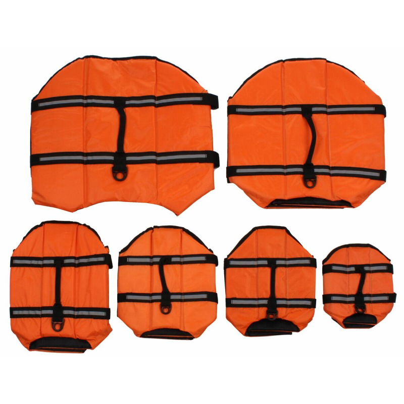 Dog Swimmer plávacia vesta pre psa oranžová 5