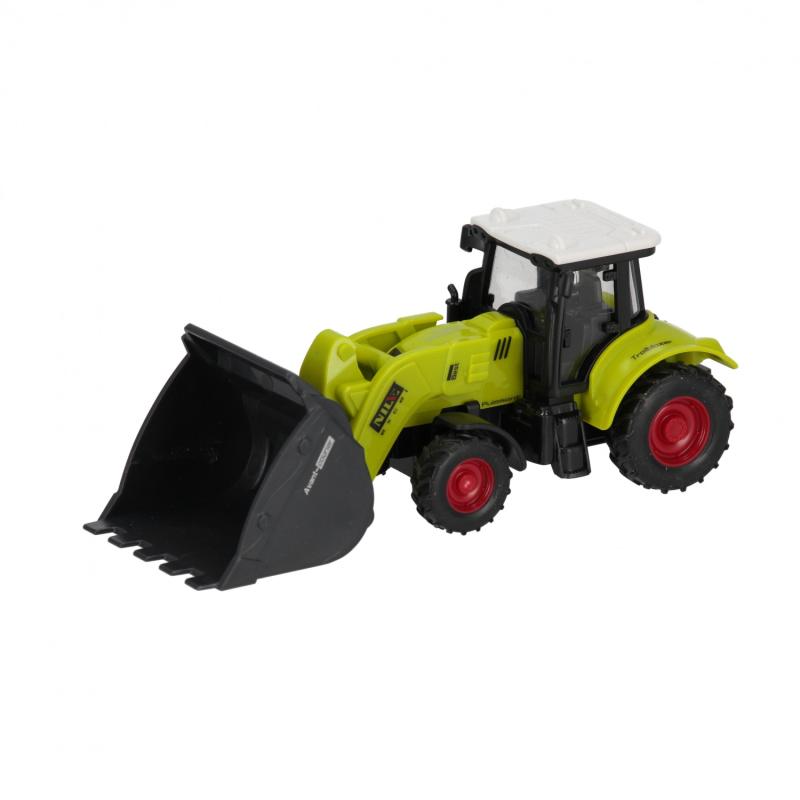 Zelený traktor