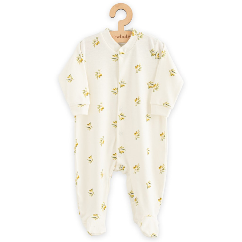 Dojčenský overal z organickej bavlny New Baby Olivy 56 (0-3m) 1