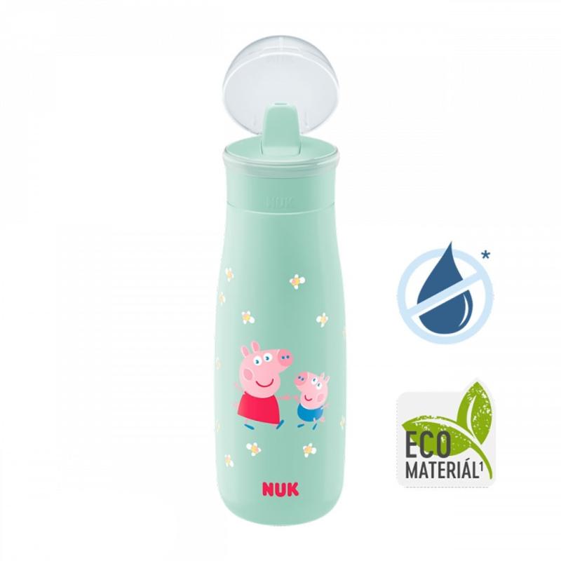 Detská fľaša NUK Mini-Me Flip Peppa Pig 450 ml 12+ m