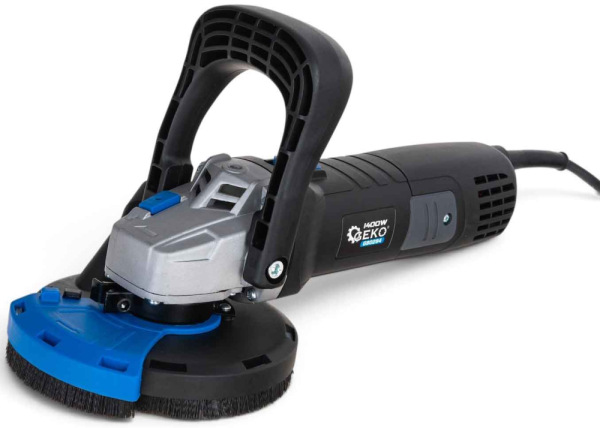 Brúska na betón 125 mm, 1400 W regulácie otáčok 2 800-10 000 ot/min, GEKO 3