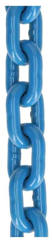 Ťažná reťaz G100, D8x24 mm, dĺžka 3 m, 2 háky a spojka, XL-TOOLS 3
