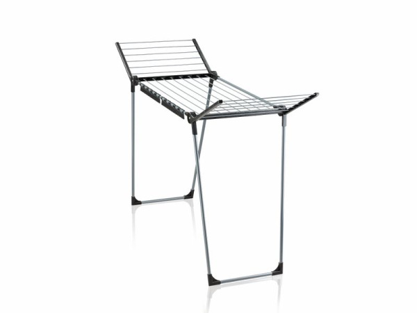 Sušiak na prádlo LEIFHEIT Pegasus 150 Solid Slim, čierny, na bielizeň, skladací