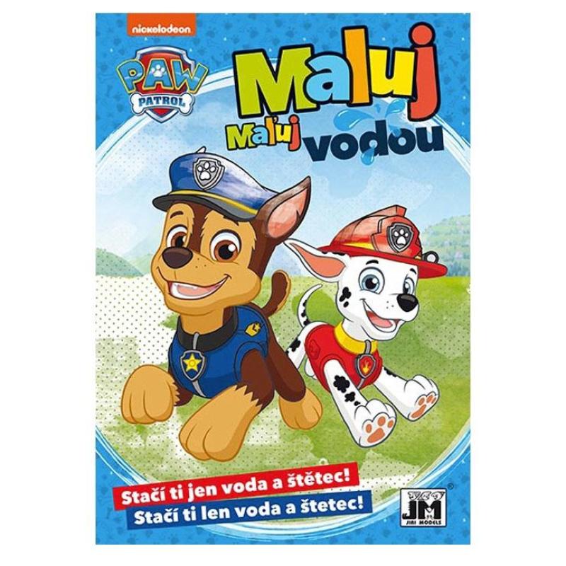 JiriModels Maľuj vodou A5-Labková Patrola