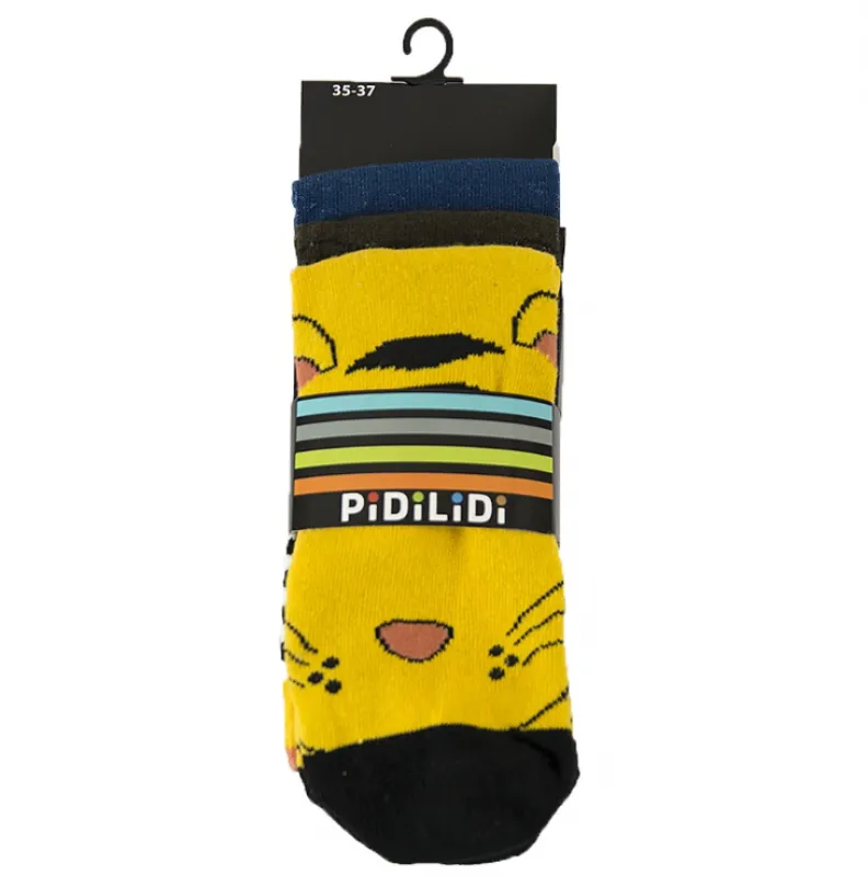 veselé ponožky FUNNY Chlapčenské - 3pack, Pidilidi, PD0133, veľ. 38-39