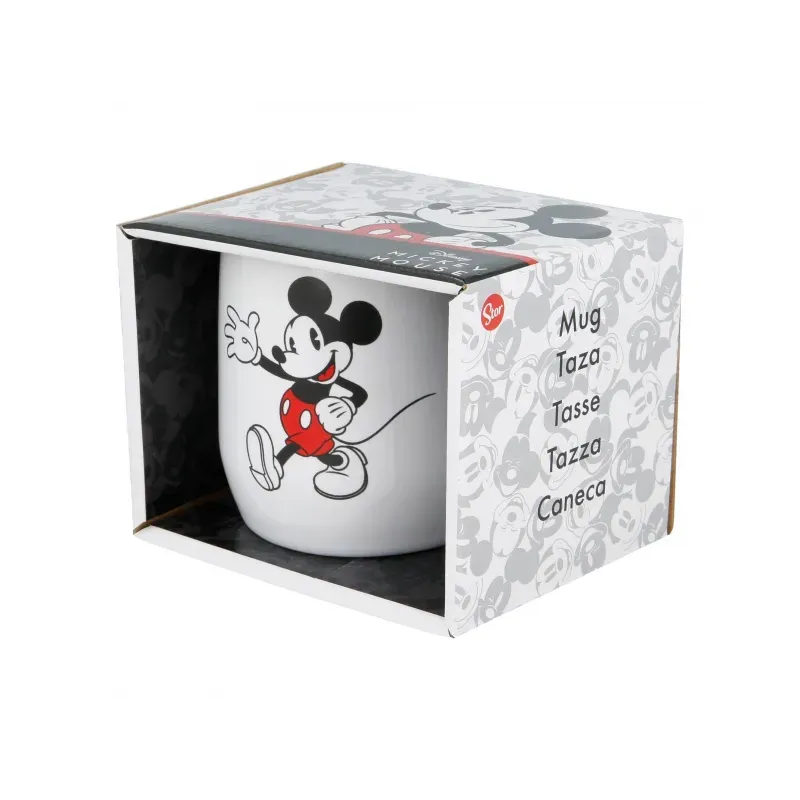 STOR Keramický hrnček MICKEY MOUSE - 90 years, 360ml, 00249