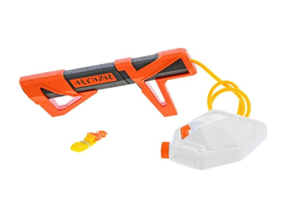 Vodná puška so zásobníkom na vodu, 4 farby 4