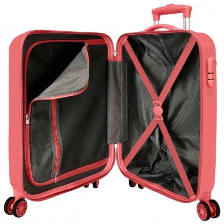 JOUMMA BAGS ABS cestovný kufor MINNIE MOUSE Loving Life, 55x38x20cm, 34L, 4721721 (small)