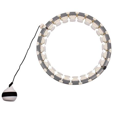 Hula Hoop Smart gymnastická obruč sivá