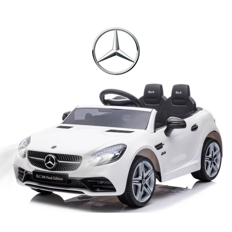 Elektrické autíčko Milly Mally Mercedes-Benz SLC White