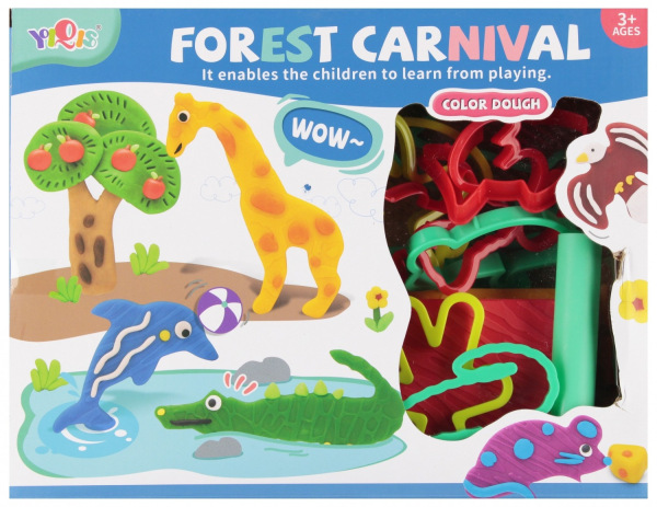 Plastelína s vykrajovačkami Safari 1