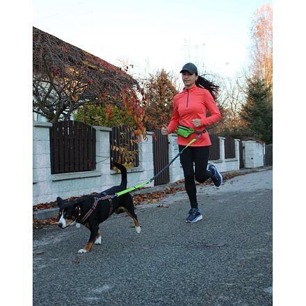 Merco Runner Buddy 3.0 vodítko na behaniezelená 1