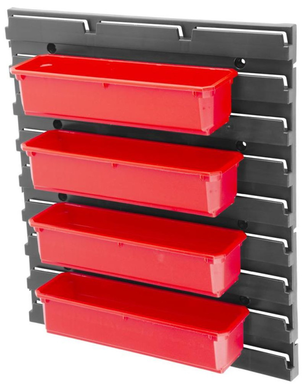 Boxy QBRICK® Organizer náhradný, ONE Organizer M/L, 5 dielna sada, na stenu 1