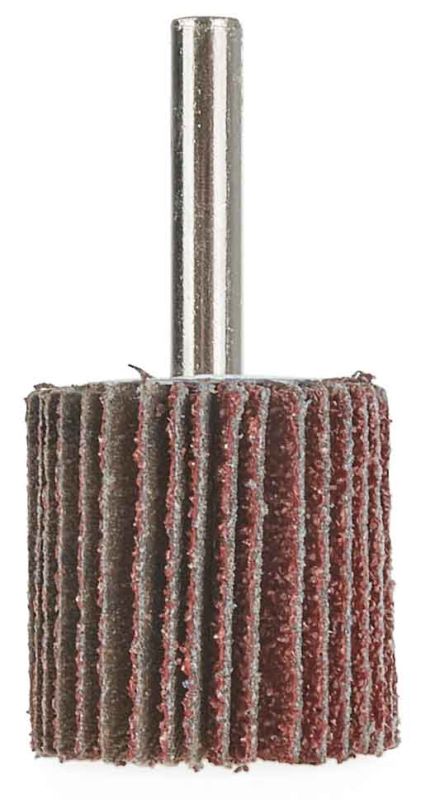 Brúsny listový kotúč 30 x 30 x 6 mm, zrno 80, GEKO