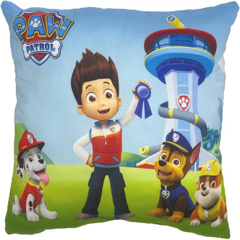 Obojstranný dekoračný vankúšik 40/40cm PAW PATROL