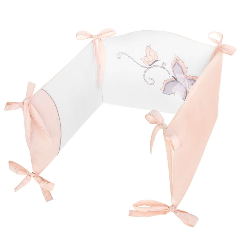 6-dielne posteľné obliečky Belisima Butterfly 100/135 ružové 1