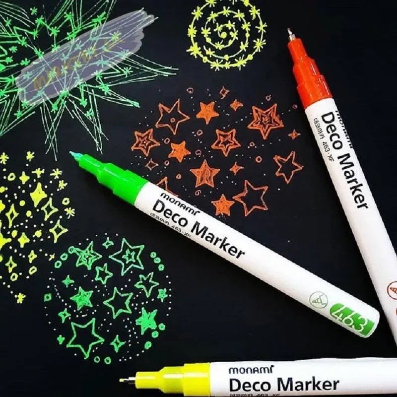 ASTRA MONAMI Deco Marker 460, 2mm, sada VIVID, 6ks, 20800015020