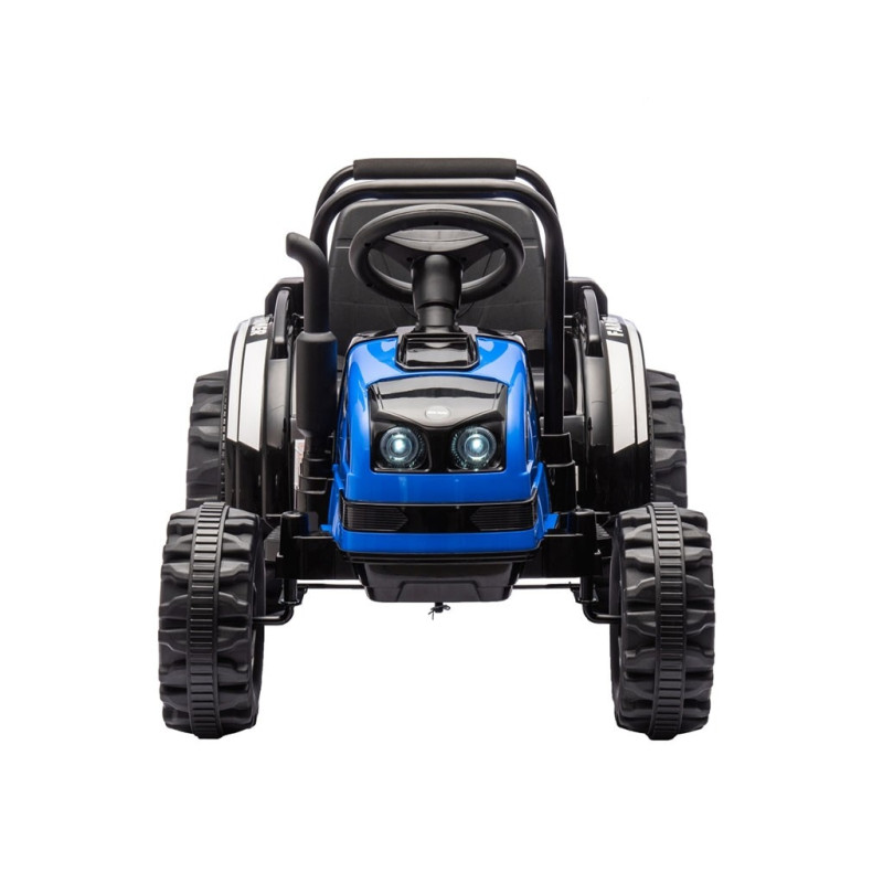 Elektrický traktor s prívesom Milly Mally Farmer modrý 1
