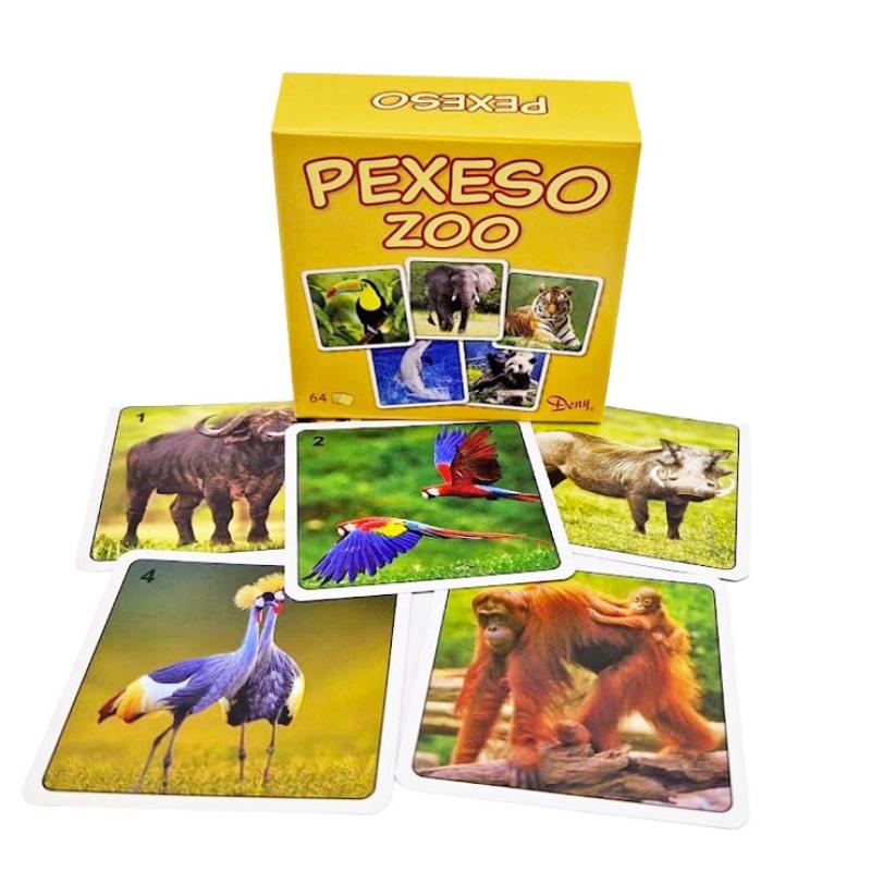 Pexeso ZOO v krabičke