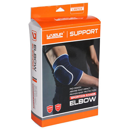 LiveUp bandáž lakeť LS5706 elastická, penový chránič veľkosť L-XL 1