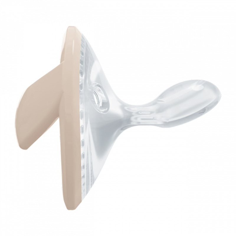 Cumlík NUK Perfect Match 0-6m 2 ks beige/red 0-6 m 3