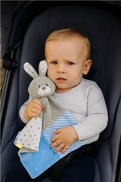 Zaspávačik Králik Baby Mix modrý 1