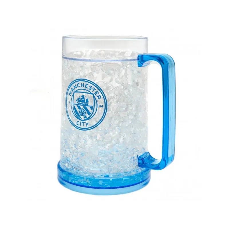 FOREVER COLLECTIBLES Pohár na pivo MANCHESTER CITY Freezer Mug