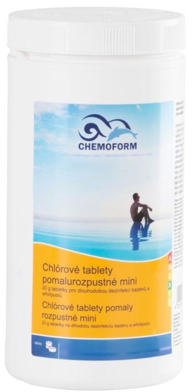 Tablety Chemoform 3601, 20 g, chlórové, pomalorozpustné, bal. 1 kg