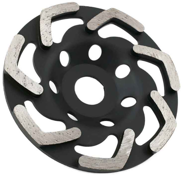 Brúsny diamantový kotúč 125x5x22,2 mm na brúsenie žuly, mramoru, typ-L, PROFI, XL-TOOLS 1