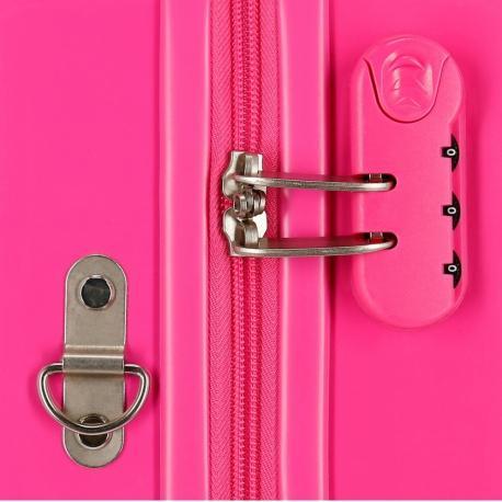 JOUMMA BAGS Detský cestovný kufor na kolieskach / odrážadlo PAW PATROL Pink, 38L, 2199823