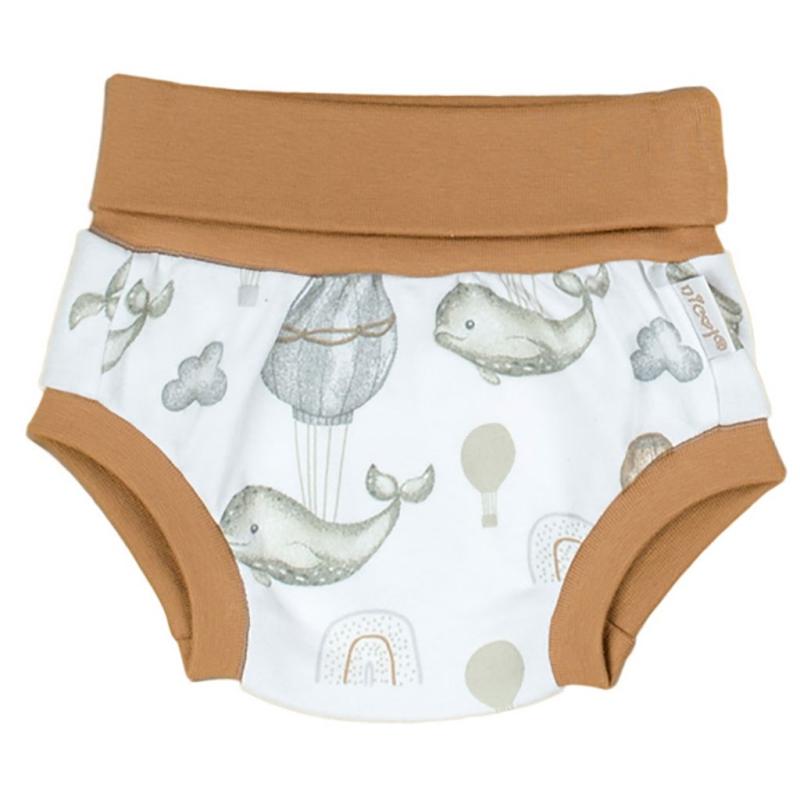 Dojčenské bavlnené kraťasy-bloomers Nicol Miki 3-6 m