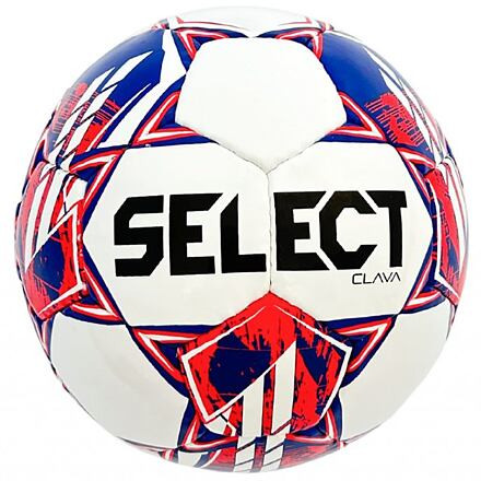 Select FB Clava 2024 futbalová lopta biela-modrá veľ.3