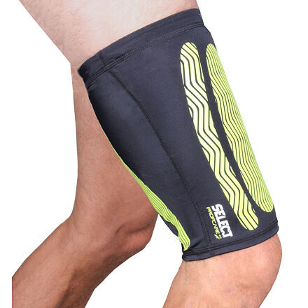 Compression Thigh kompresný návlek na stehno čierna 1