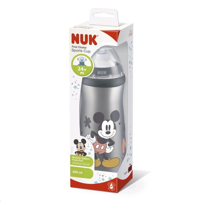 Detská fľaša NUK Sports Cup Disney Mickey 450 ml red 2