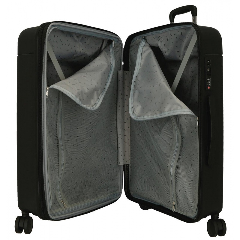 Sada cestovných kufrov Movom New Trendy Black, 78cm/68cm, 5389621 4