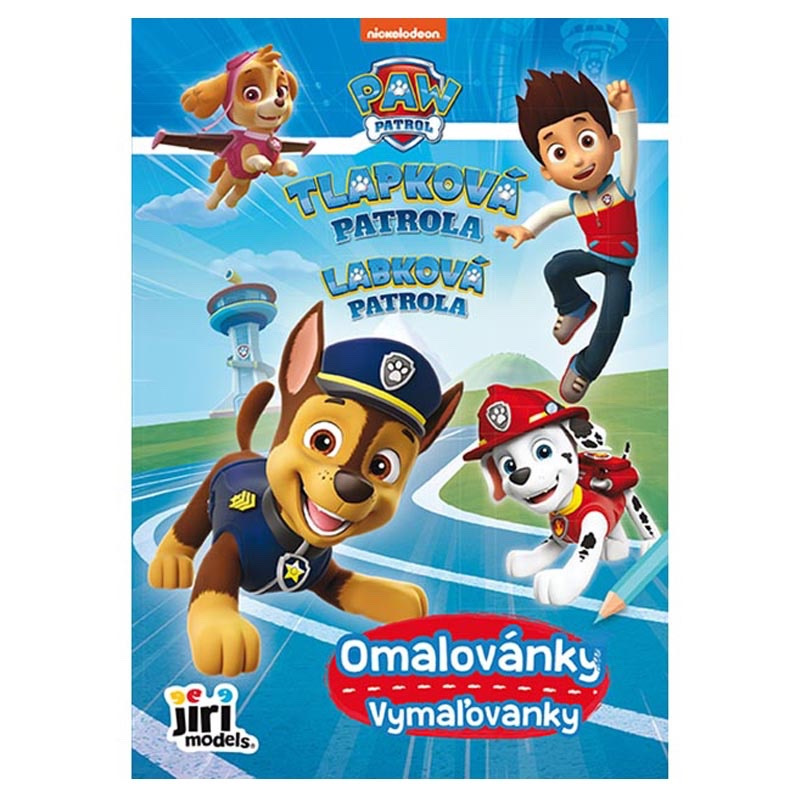 A5+ Labková patrola - omaľovánka