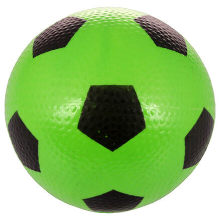 Lopta Fotbal gumová lopta zelená