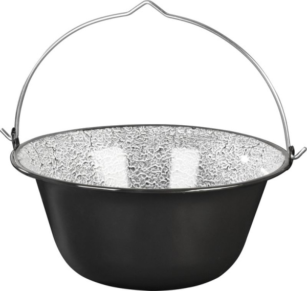 Kotlík MagicHome, na guláš, 12 lit., 39,8x18 cm, smaltovaný, čierny, bez pokrievky 1