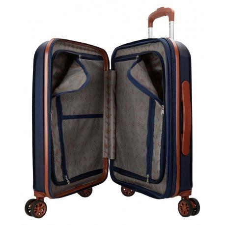 JOUMMA BAGS ABS Cestovný kufor 55x40x20cm, 38L, EL POTRO Ocuri Marino,5128626 (small exp.)