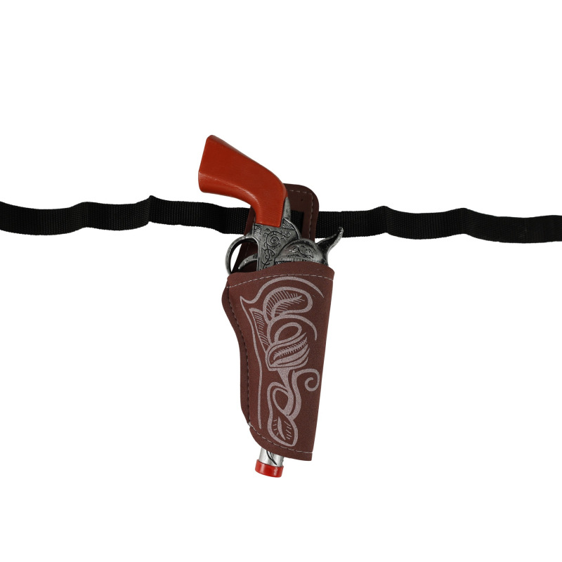 Kovbojská pištoľ s puzdrom a zvukom 2 druhy 3