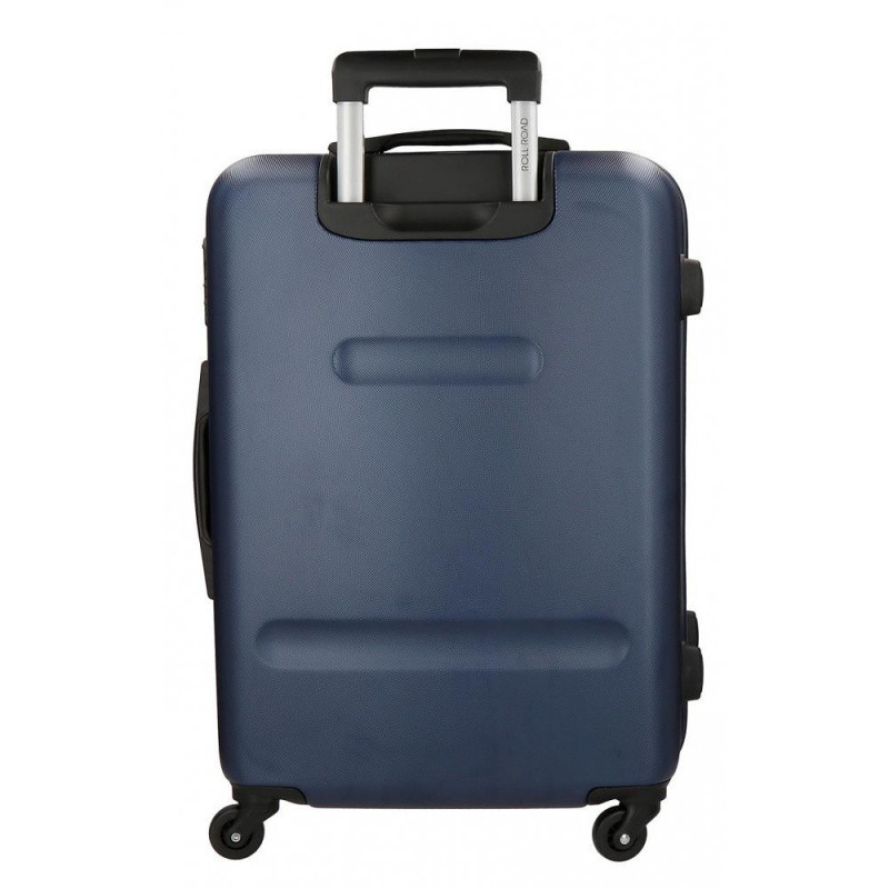 ROLL ROAD Flex Navy Blue, Sada ABS cestovných kufrov, 55-65-75cm, 5849462 4