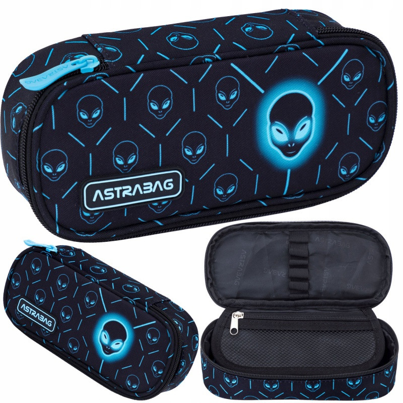 Jednokomorový peračník / puzdro AstraBAG NEON UFO, AC6, 503025016