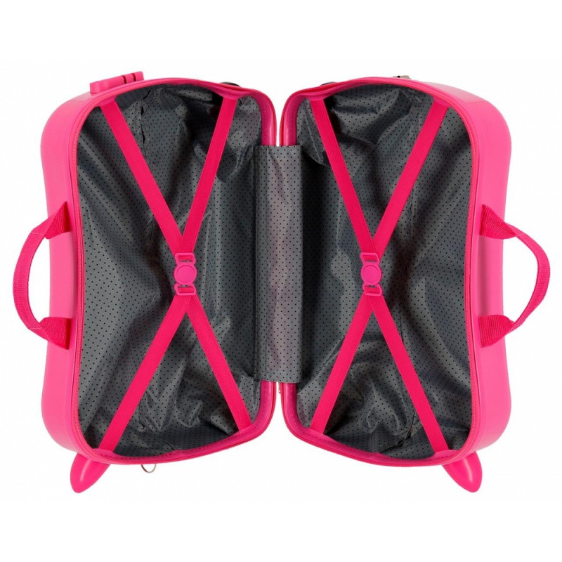 Detský cestovný kufor na kolieskach / odrážadlo PAW PATROL Playful Fucsia, 34L, 2199823 1