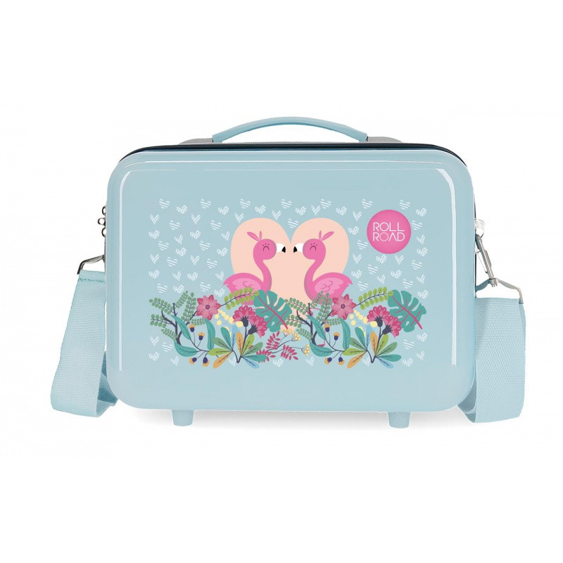 ABS Cestovný kozmetický kufrík ROLL ROAD Pelikan Love, 21x29x15cm, 9L, 3573921
